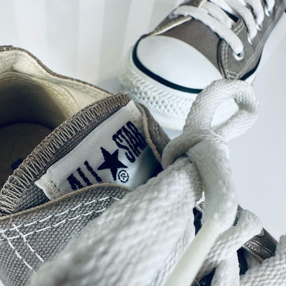 Converse All Stars Vintage Made in USA Low Top Sneakers in Gray - Picture 7 of 10